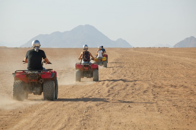 Ausflug mit dem Quad in die Wüste